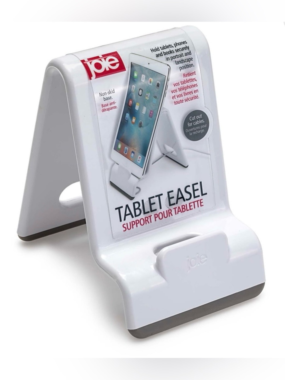 Joie Stand with Non-Slip Base for Phone, Tablet, & Books- Cutout for Cables, NEW